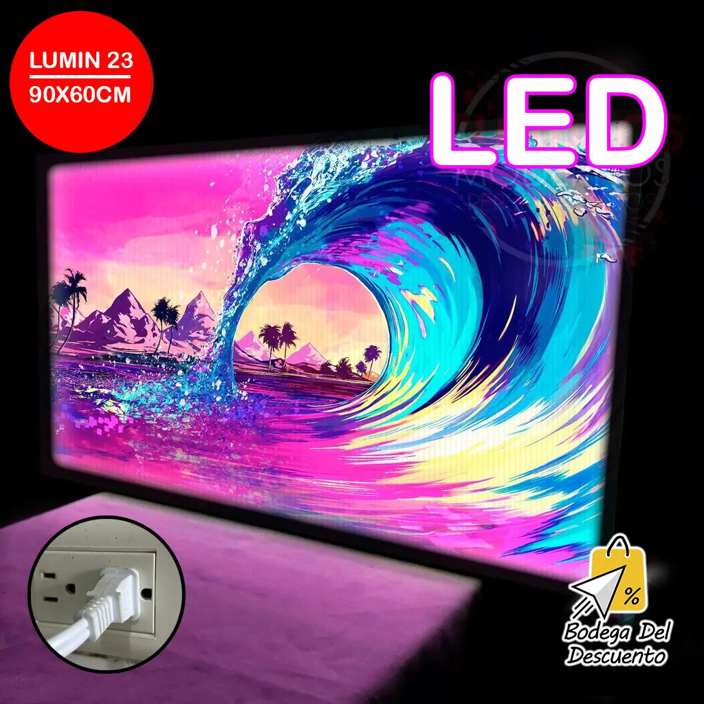 Cuadros luminosos 23 LED