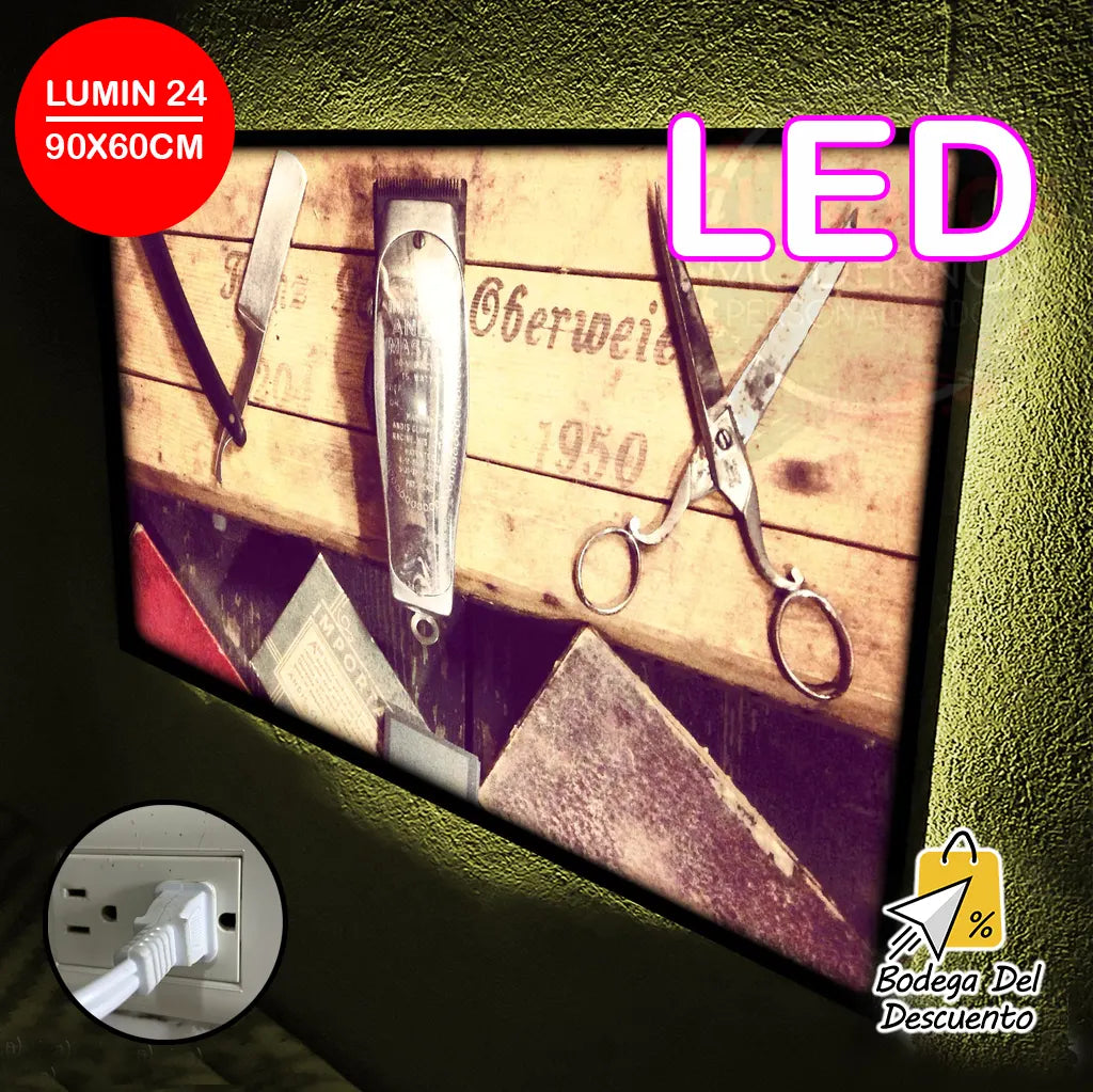 Cuadros luminosos 24 LED