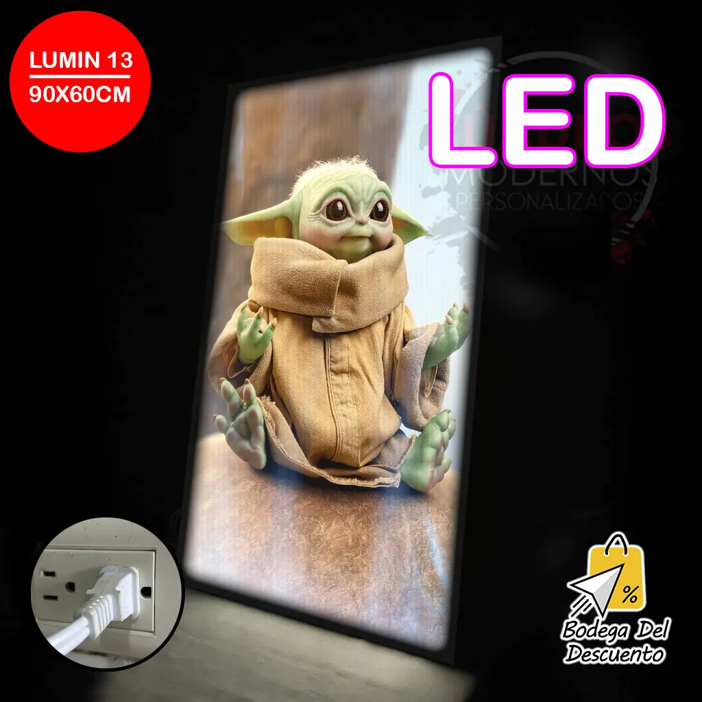 Cuadros luminosos 13 LED