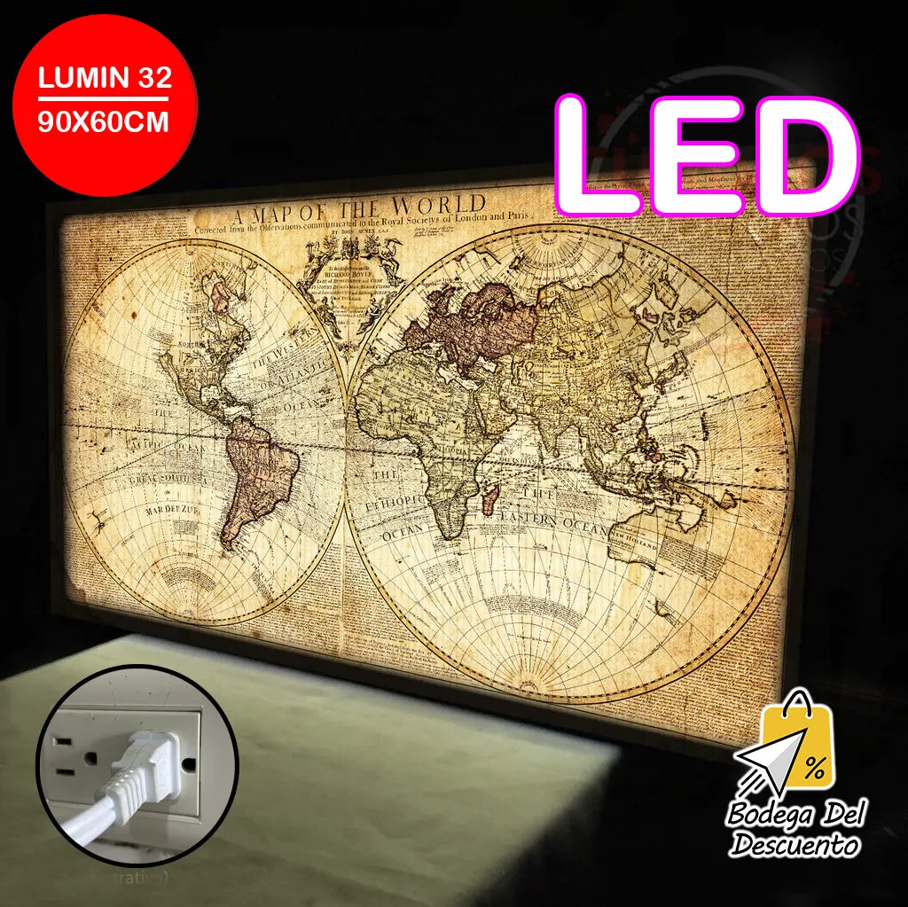 Cuadros luminosos 32 LED