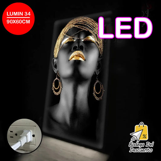 Cuadros luminosos 34 LED