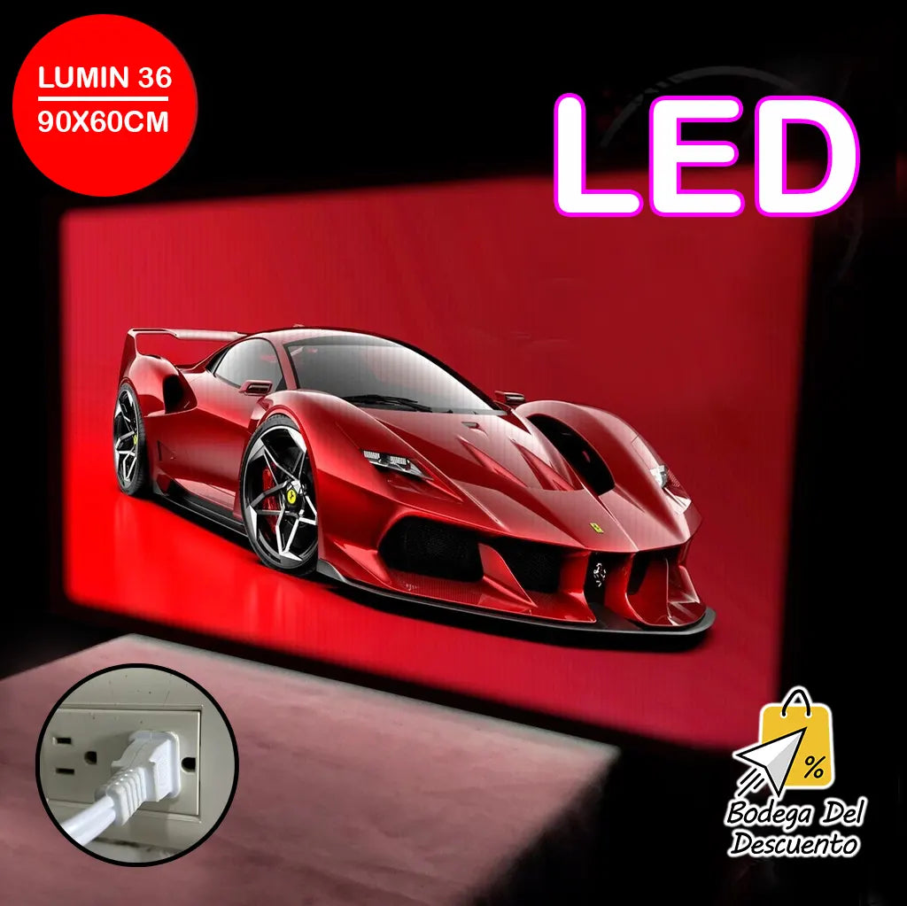 Cuadros luminosos 36 LED