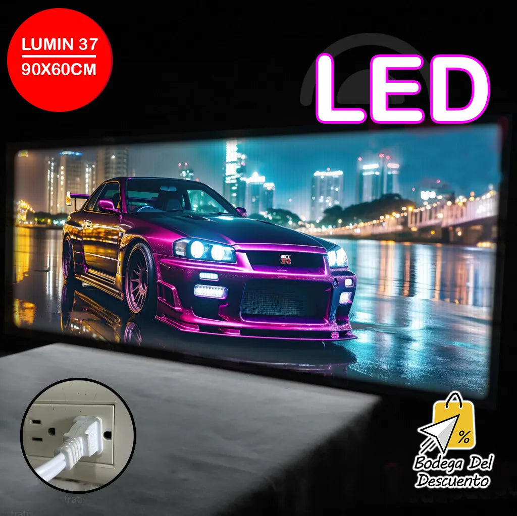 Cuadros luminosos 37 LED