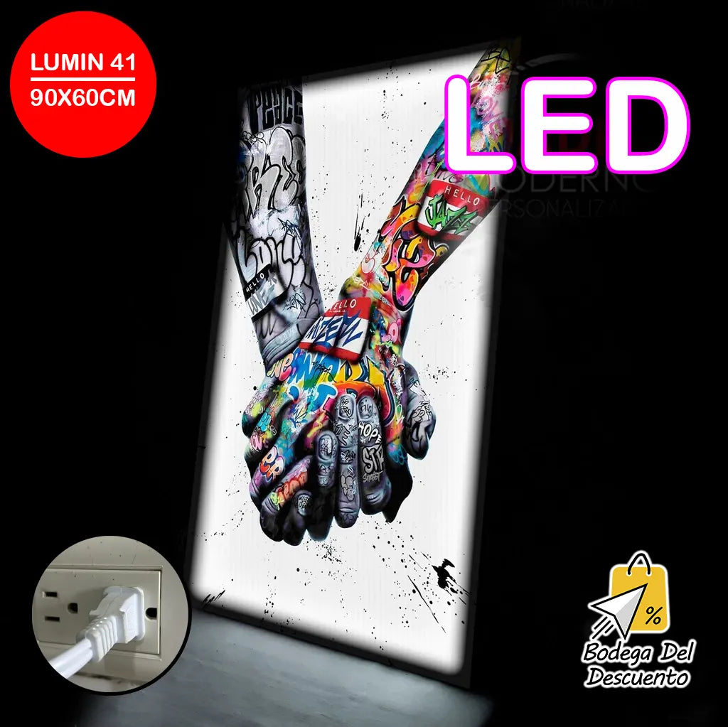 Cuadros luminosos 41 LED