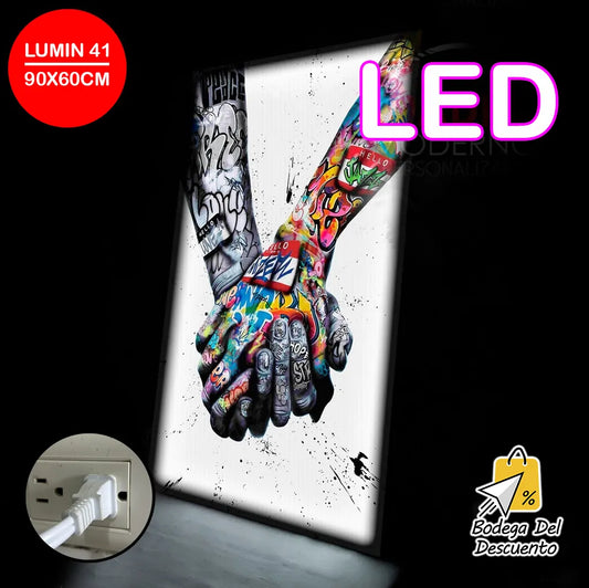 Cuadros luminosos 41 LED
