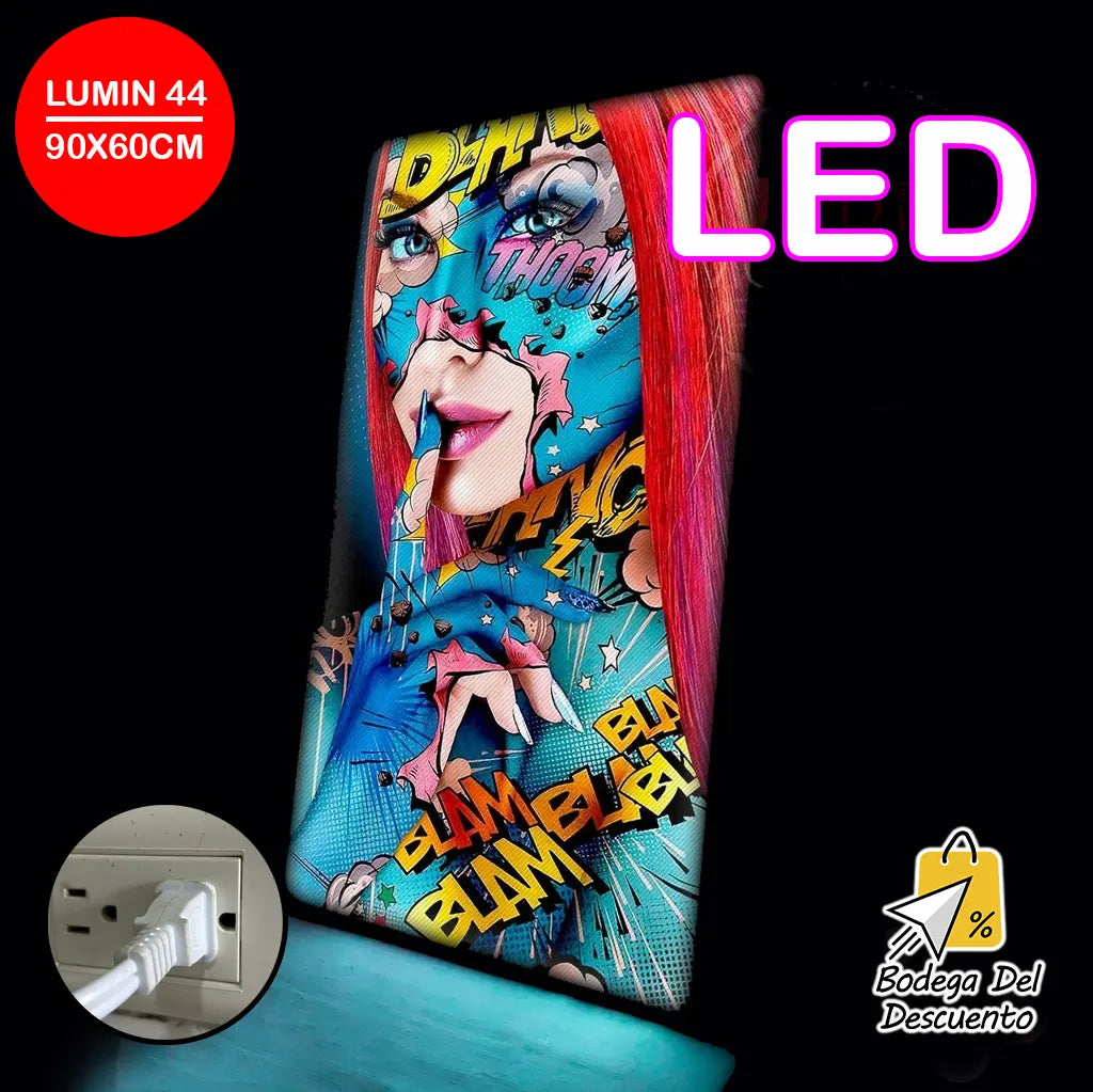 Cuadros luminosos 44 LED