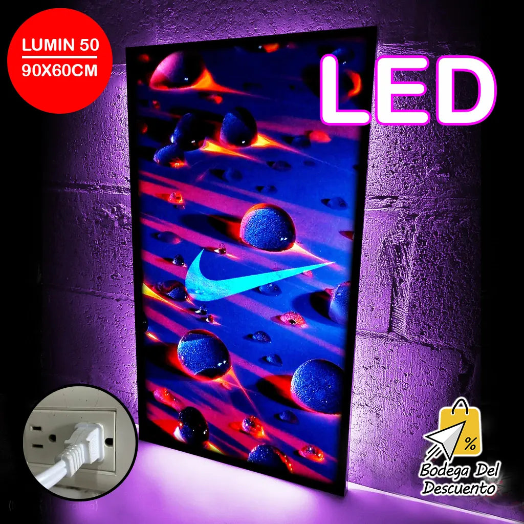 Cuadros luminosos 50 LED
