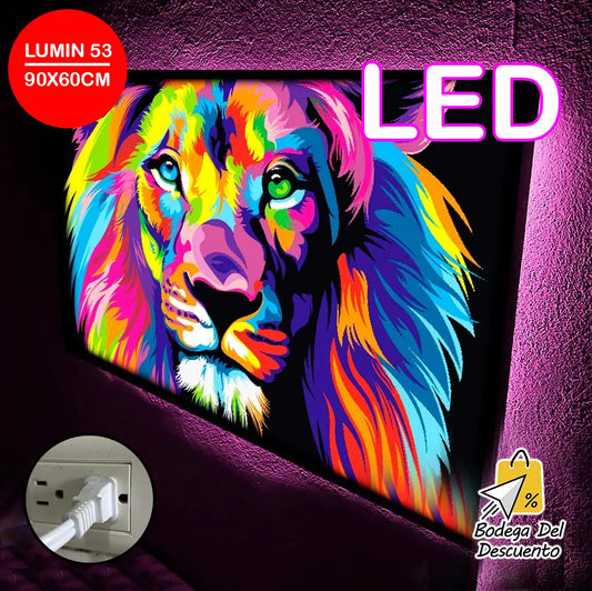 Cuadros luminosos 53 LED