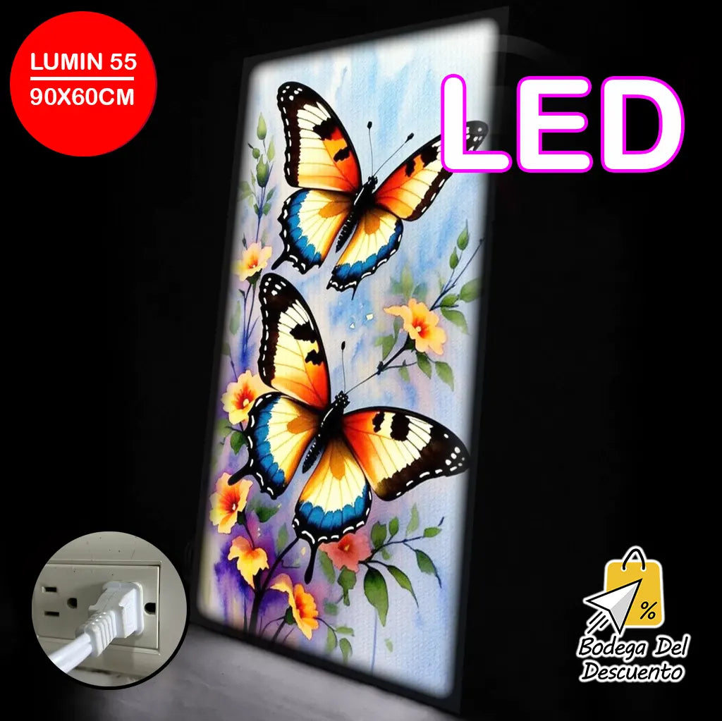 Cuadros luminosos 55 LED