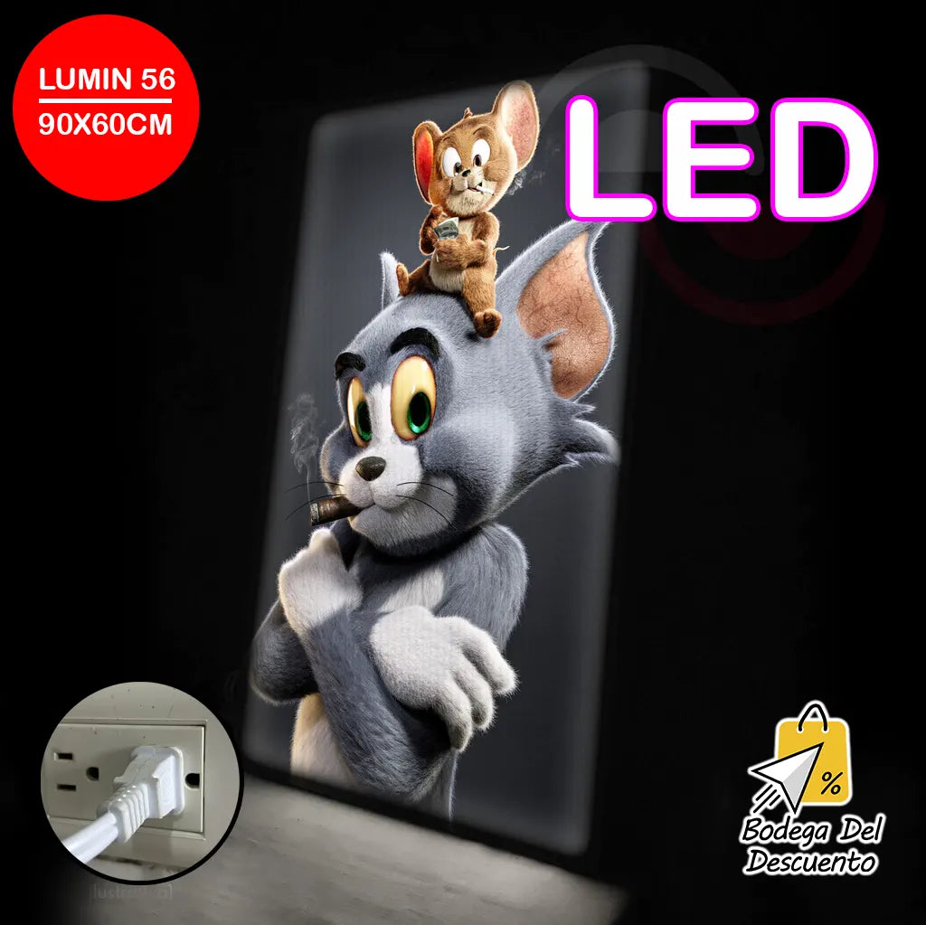 Cuadros luminosos 56 LED