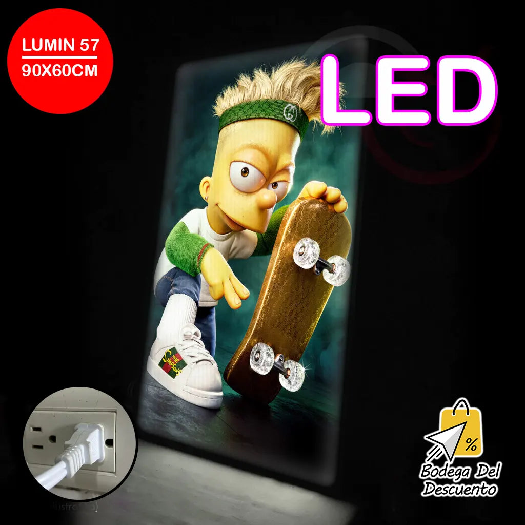 Cuadros luminosos 57 LED