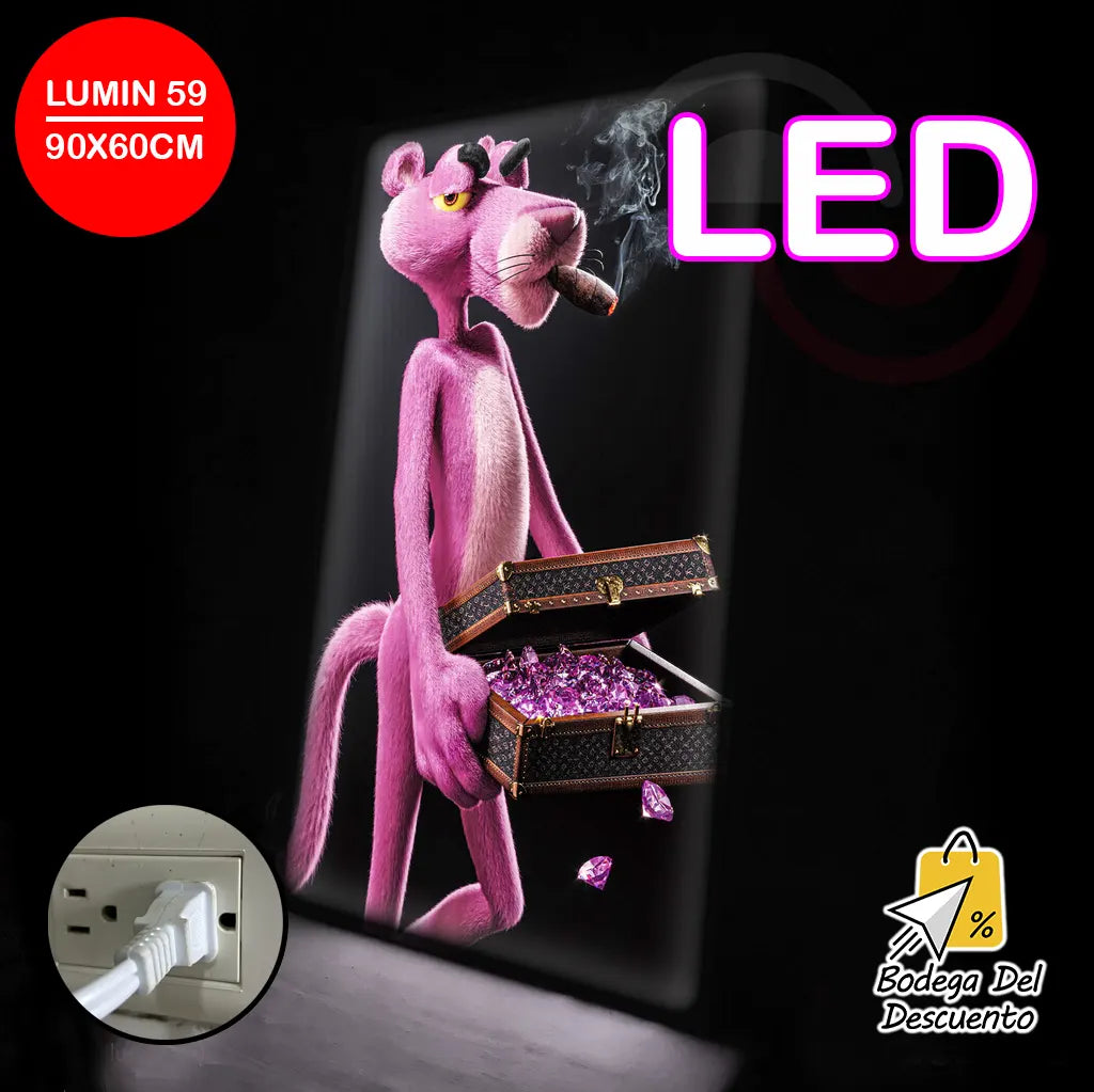 Cuadros luminosos 59 LED