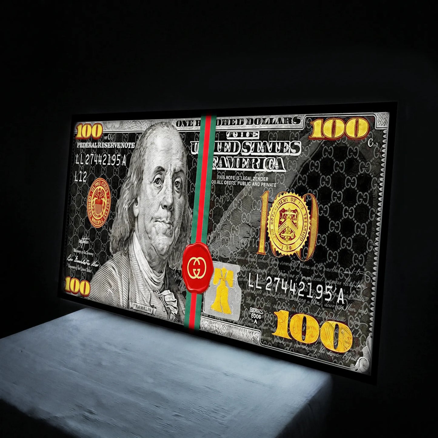 Cuadros luminosos 7 LED