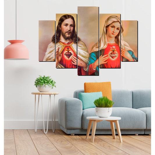 El Sagrado Corazón de Jesús Y La Virgen 7